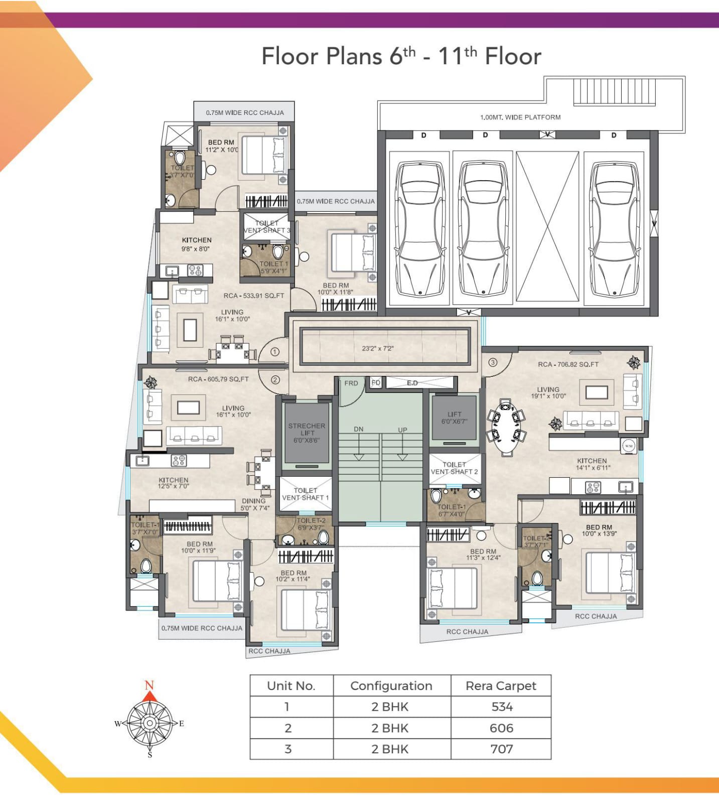 Dhariwal Ashirwad Avenue Floor Plan
